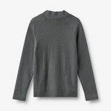 Wheat Outerwear Baselayer Halfzip Wino Baselayer 9619 dark charcoal