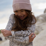 Wheat Outerwear Baselayer Halfzip Wino Baselayer 9795 grey winter flowers