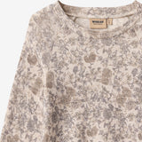 Wheat Outerwear Baselayer T-Shirt Maane Baselayer 9795 grey winter flowers