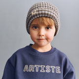 Wheat Outerwear Beanie Topper Accessory 9715 dry soil