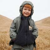 Wheat Outerwear Fleece Jacket Helge Jacket 9526 black sea