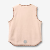 Wheat Outerwear Fleece Vest Nonno Vest 2596 soft rose