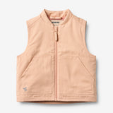 Wheat Outerwear Gilet Herne Vest 1198 rose stripe