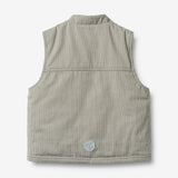 Wheat Outerwear Gilet Herne Vest 9596 flint stripe