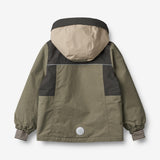 Wheat Outerwear Jacket Laust Tech Jackets 1133 dry leaves