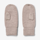Wheat Outerwear Jacquard Mittens Haansi Accessory 1356 pale lilac