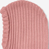 Wheat Outerwear Knitted Balaclava Woolao Accessory 9706 berry cream