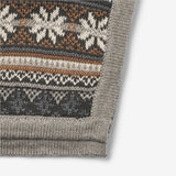 Wheat Outerwear Knitted Neckwarmer Lorenz Outerwear acc. 3229 warm grey melange