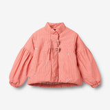 Wheat Outerwear Lightweight Puffer Jacket Sola Jacket 9606 red check