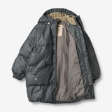 Wheat Outerwear PU Puffer Jacket Coast Jacket 1292 greyblue