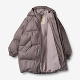 Wheat Outerwear PU Puffer Jacket Coast Jacket 1036 purple stone stars