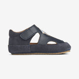 Wheat Footwear Pax Indoor Sandal | Baby Indoor Shoes 1432 navy