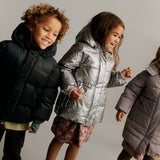 Wheat Outerwear Puffer jacket Eli Jacket 9538 silver flower meadow