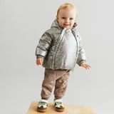 Wheat Outerwear Puffer jacket Morgen Jacket 9538 silver flower meadow