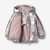 Wheat Outerwear Puffer jacket Morgen Jacket 9538 silver flower meadow