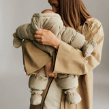 Wheat Outerwear Puffer Baby Booties Fuffa Accessory 0099 grey stone