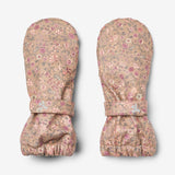 Wheat Outerwear Rain Mittens Rily Accessory 9674 portabella flowers