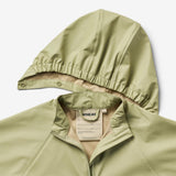 Wheat Outerwear Raincape Drops Jacket 1145 green tea