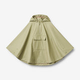 Wheat Outerwear Raincape Drops Jacket 1145 green tea