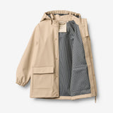 Wheat Outerwear Rainwear Ollo Jacket Jacket 9614 white pepper