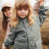 Wheat Outerwear Rainwear Ollo Jacket Jacket 9533 forest lake checked flowers