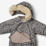 Wheat Outerwear Snowsuit Nickie Outdoor Suit 9528 black sea open flowers