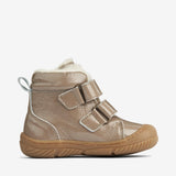 Wheat Footwear Snugga Wool Patent | Baby Prewalkers 0090 taupe