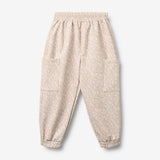 Wheat Outerwear Softshell Trackpants Minno Trousers 1191 rose shadow flowers