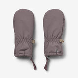 Wheat Outerwear Technical Mittens Zipper Accessory 1035 purple stone