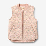 Wheat Outerwear Thermo Gilet Ede Vest 9599 heart flowers