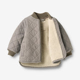 Wheat Outerwear Thermo Jacket Benni Jacket 9622 brown stripe