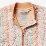 Wheat Outerwear Thermo Jacket Loui Thermo 9506 rainbow flowers