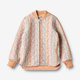 Wheat Outerwear Thermo Jacket Loui Thermo 9506 rainbow flowers