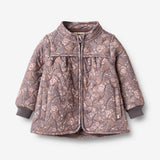 Wheat Outerwear Thermo Jacket Thilde Jacket 9565 purple stone flowers