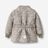 Wheat Outerwear Thermo Jacket Thilde Jacket 9673 grey stone flowers