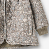 Wheat Outerwear Thermo Jacket Thilde Jacket 9673 grey stone flowers