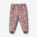 Wheat Outerwear Thermo Pants Alex Trousers 9565 purple stone flowers