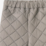 Wheat Outerwear Thermo Pants Alex Trousers 9622 brown stripe