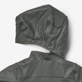 Wheat Outerwear Thermo Rain Coat Aju Jacket 0419 dark shadow