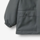 Wheat Outerwear Thermo Rain Coat Aju Jacket 1292 greyblue