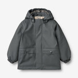 Wheat Outerwear Thermo Rain Coat Aju Jacket 1292 greyblue