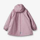 Wheat Outerwear Thermo Rain Jacket Rika Rainwear 1353 soft lilac flowers
