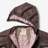 Wheat Outerwear Thermo Rain Suit Aiko Outdoor Suit 9620 chocolate plum