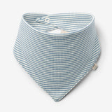 Wheat Main 2 Bib Eden Acc 4033 striped blue whales