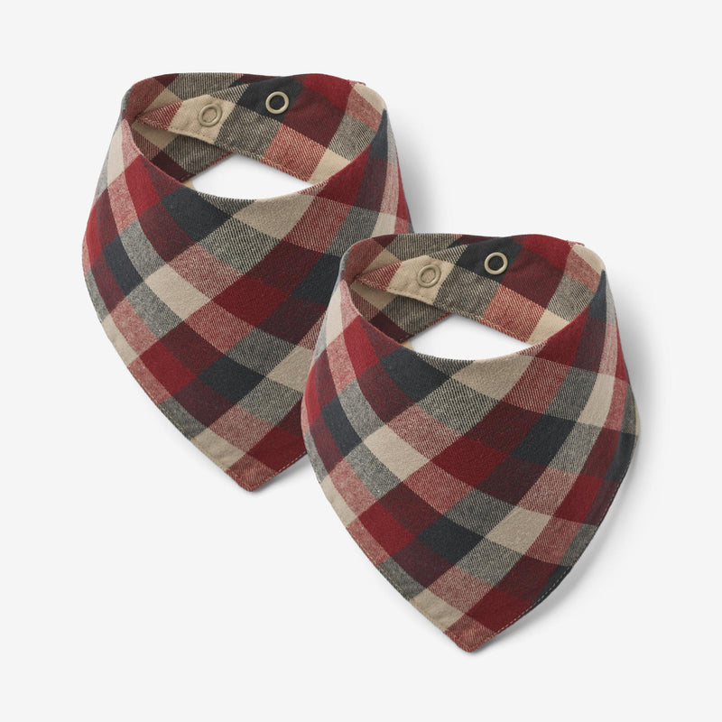Wheat Main 2 Bib Eden Accessory 9588 red blue check
