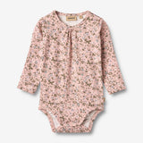 Wheat Main 2 Body L/S Liv Underwear/Bodies 9536 rose powder flowers