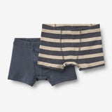 Wheat Main 2 Boxershorts Louis Underwear 1309 greyblue stripe