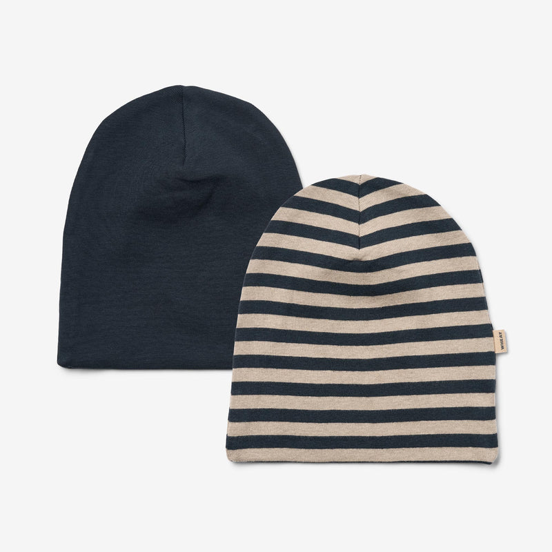 Wheat Main 2 Hat Soft Aidan Acc 1433 navy stripe