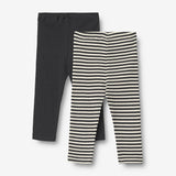 Wheat Main 2 Leggings Jules Legging 9432 navy rib stripe