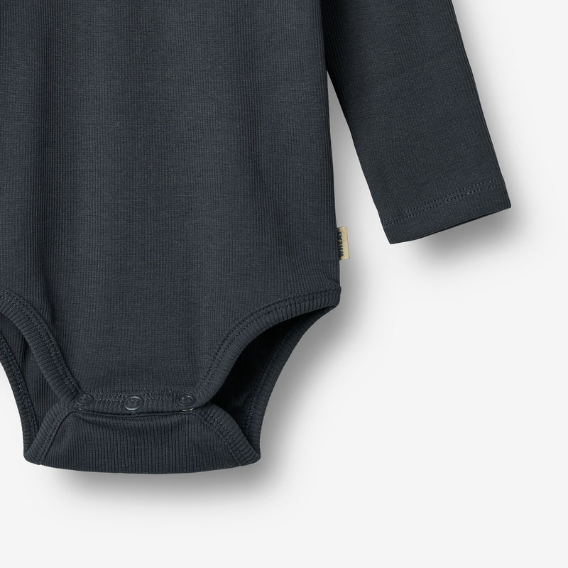 Wheat Main 2 Rib Body L/S Spencer Body 1432 navy